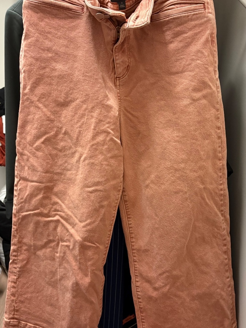 Ann Taylor Wide Leg Crop Jeans - Size 12 - Picture 4 of 4